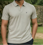 Men neck born polo t-shirt