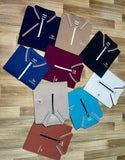 Polo cotton stretchable formal color t-shirt