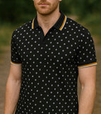 Premium men polo neck down t-shirt