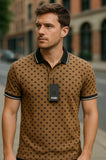 Premium men polo neck down t-shirt